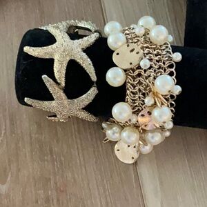 Beach Inspired Gold Bracelets (2)